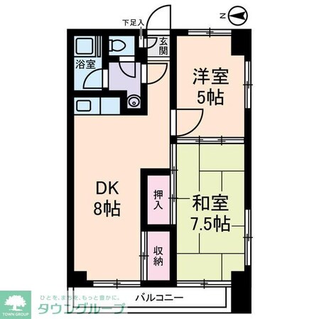 ソレイユ桜台の物件間取画像
